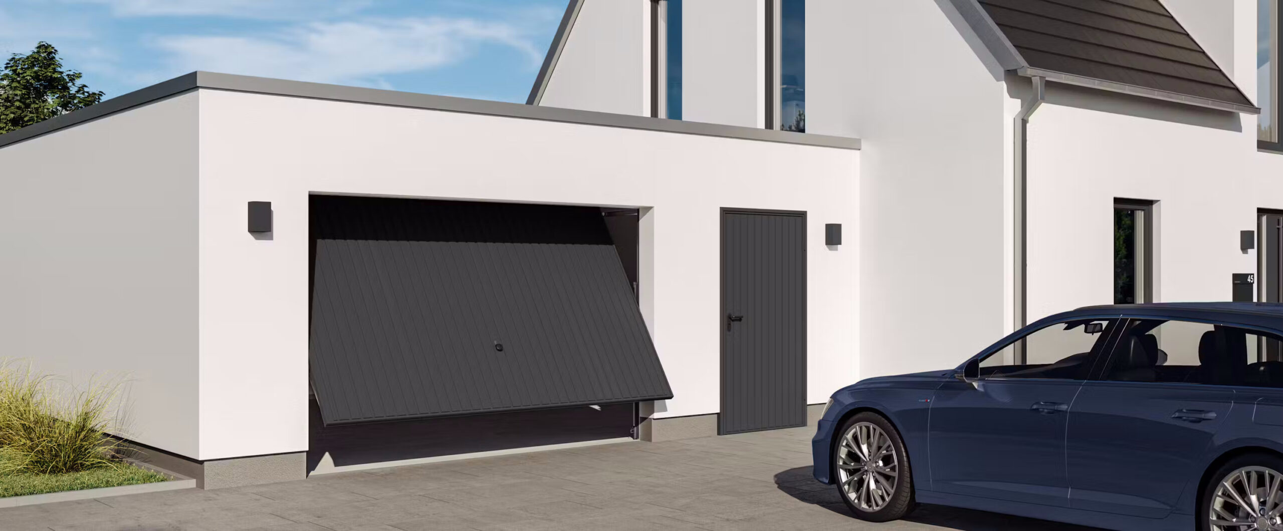 Berry Schwingtor Das Berry Schwingtor überzeugt durch robuste Technik, komfortable Bedienung und zeitloses Design. Es ist die ideale Lösung für Garagenbesitzer, die Wert auf Langlebigkeit, einfache Handhabung und ein harmonisches Erscheinungsbild legen.